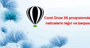 Corel Draw proqramında nəticələrin ləğvi