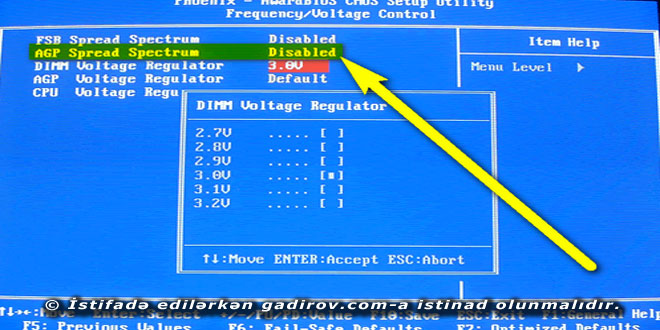 Advanced Chipset Features