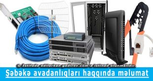 Şəbəkə avadanlıqları haqqında məlumat