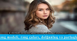Rəng çaları, dolğunluq və parlaqlıq