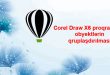 Corel Draw proqramında obyektlərin qruplaşdırılması