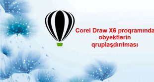Corel Draw proqramında obyektlərin qruplaşdırılması