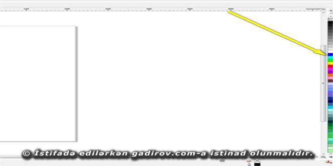 Corel Draw proqramında obyektin rənglə doldurulması