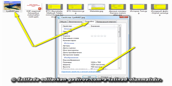 EXIF rəqəmsal fotoqrafiya məlumatları