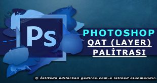Adobe Photoshop qat (layer) palitrası