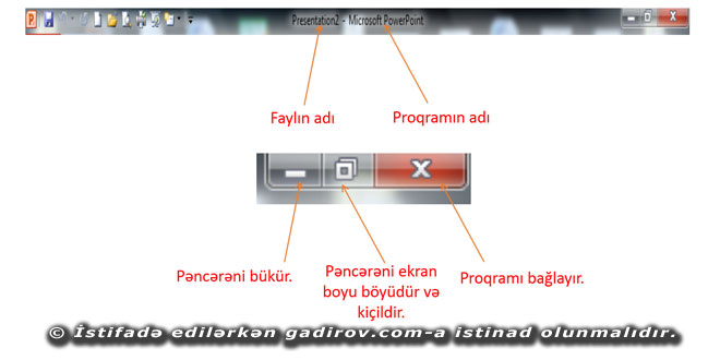 PowerPoint 2016 proqramının təyinatı və interfeysi