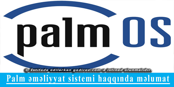 Palm əməliyyat sistemi haqqında məlumat