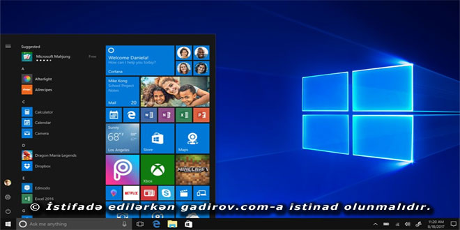 Windows ƏS-nin inkişaf tarixi