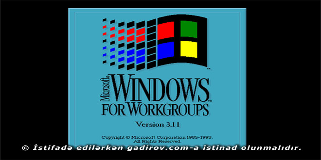 Windows ƏS-nin inkişaf tarixi