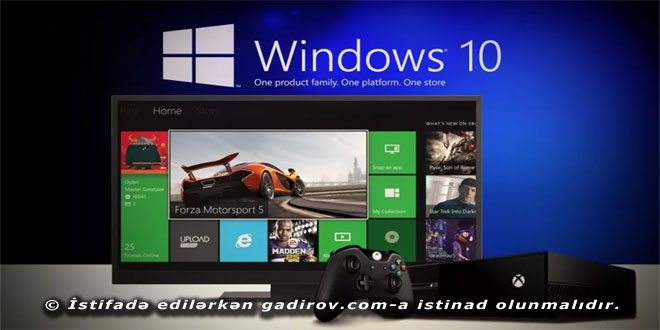 Windows 10 ƏS-nin tətbiqinə qoyulan tələblər