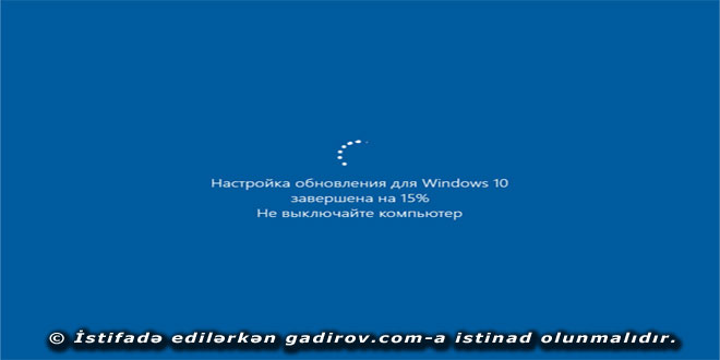 Windows 10 ƏS-nin tətbiqinə qoyulan tələblər