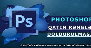 Qatın rənglə doldurulması