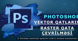 Vektor qatların raster qata çevrilməsi