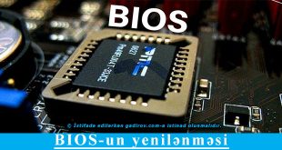 BIOS-un yenilənməsi haqqında