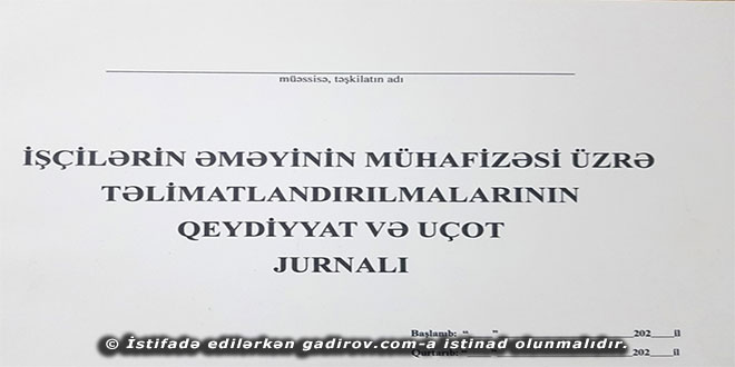 Giriş təlimatı haqqında məlumat