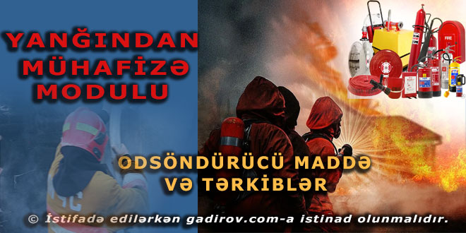 Odsöndürücü maddə və tərkiblər