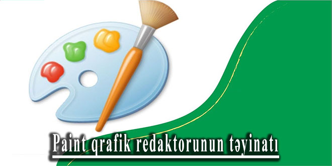 Paint qrafik redaktorunun təyinatı