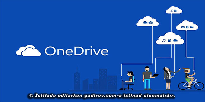 Onedrive niyə istifadə olunur?