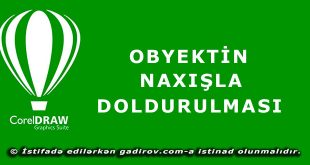 Obyektin naxışla doldurulması
