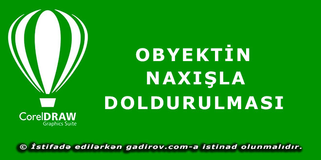 Obyektin naxışla doldurulması