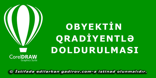 Obyektin qradiyentlə doldurulması