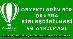 Obyektlərin bir qrupda birləşdirilməsi və ayrılması