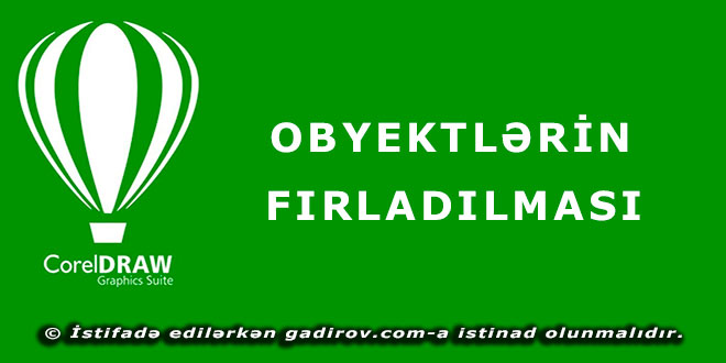 Obyektlərin fırladılması