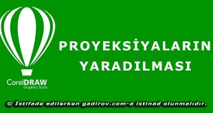 Proyeksiyaların yaradılması