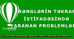 Rənglərin təkrar istifadəsində yaranan problemlər