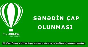 Sənədin çap olunması