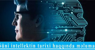 Süni intellektin tarixi haqqında məlumat
