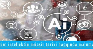 Süni intellektin müasir tarixi haqqında məlumat